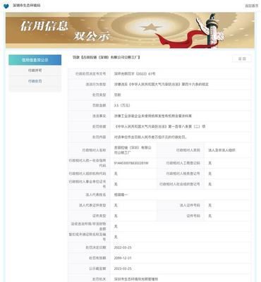 日本拉鏈巨頭YKK深圳公明工廠因涂料揮發(fā)性有機物含量超標遭罰